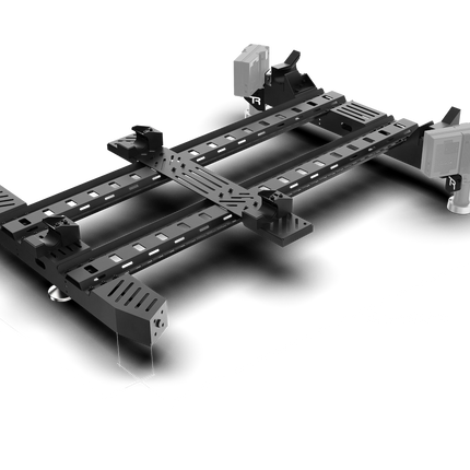 Motion System with 3 motors/actuators and Motion Sim Base