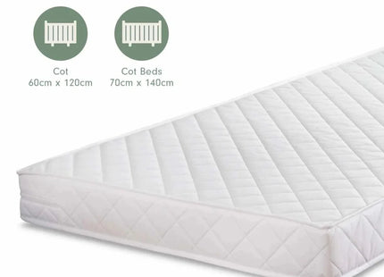Tutti Bambini Pocket Sprung Cot Mattress 60x120cm