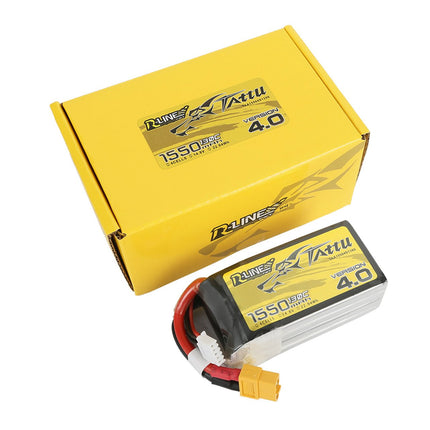 Tattu R-Line Version 5.0 1480mAh 22.2V 150C 6S Lipo Battery Pack with XT60 Plug