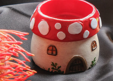 Mushroom Tealight Candle Holder