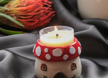 Mushroom Tealight Candle Holder