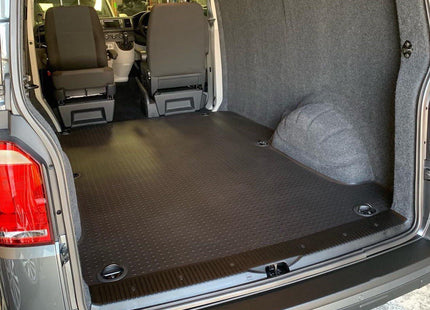 For VW T5/T5.1 Transporter V2 Rear Tailgate Threshold Cover Full Length Plastic | Van-X