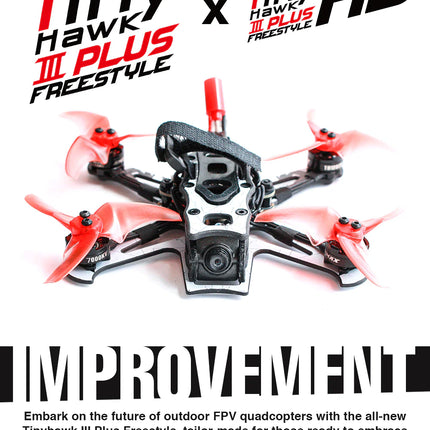 EMAX Tinyhawk III Plus Freestyle Drone (BNF Analog)