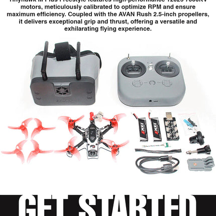EMAX Tinyhawk III Plus Freestyle Drone (BNF Analog)
