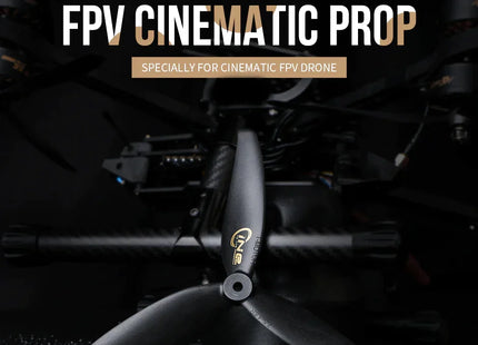 T-Motor C9.5x5 Cinematic Tri-Blade Carbon Fiber Nylon Propellers - 1CW+1CCW
