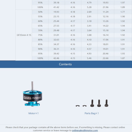 Tmotor M0803 Brushless Whoop 1S Motor