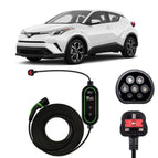 Type 2 to 3 Pin Charging Cable / 10M / 6amp – 12amp Adjustable (2.3kW)