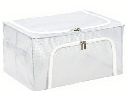 Transparent Clear Folding Storage Box – Durable Polyester Organiser Clothes Boxes