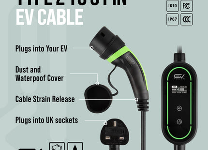 5m EV Charging Cables