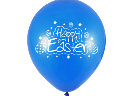 Easter Balloons Multicoloured 12 Pack
