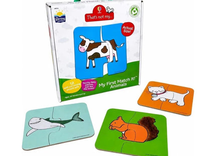 That's Not My… My First Match It Puzzle - Animals