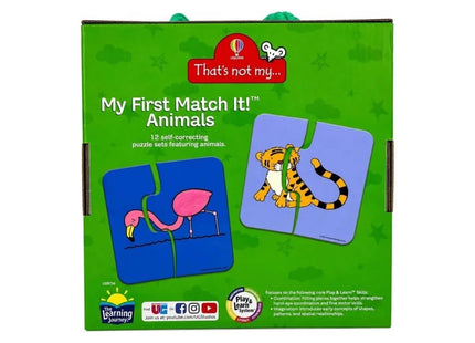That's Not My… My First Match It Puzzle - Animals