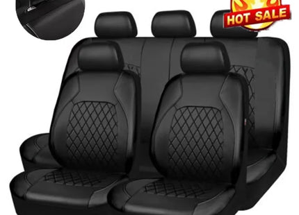 Universal Car Seat Cover PU Leather Car Seat Cushion Full Surround Protective Pad