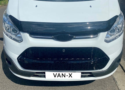 For Ford Transit Custom MK1 Honeycomb Front Grille Gloss Black (2012–2018) | Van-X