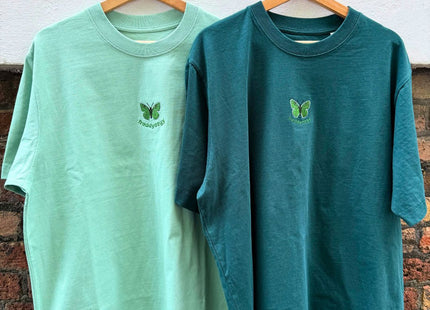 Green Hairstreak Butterfly T-Shirt - Butterfly - Unisex Relaxed Fit