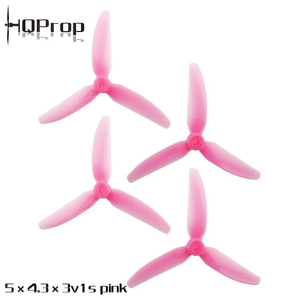 HQProp DP 5x4.3x3 V1S Propeller 3 Blade (2CW, 2CCW)