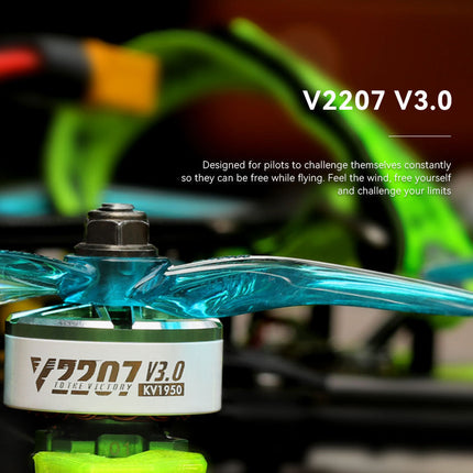 T-Motor Velox V3 2207 Brushless FPV Motor