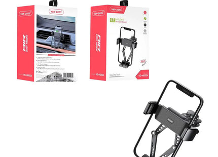 Gravity Car Vent Phone Mount – Auto-Clamp 360° Rotating Universal Holder