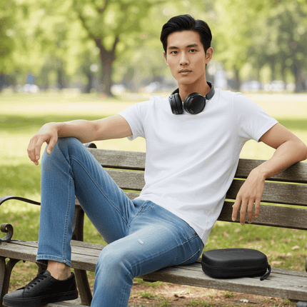 Daewoo Sonic Beat Pro Bluetooth Headphones 40Hr Playback Experience Clear Sound!