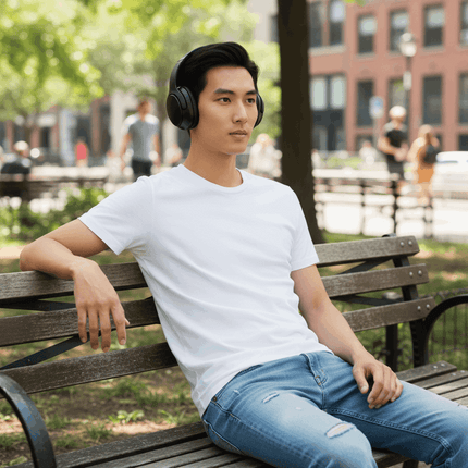 Daewoo Sonic Beat Pro Bluetooth Headphones 40Hr Playback Experience Clear Sound!