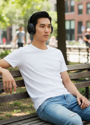 Daewoo Sonic Beat Pro Bluetooth Headphones 40hr Playback Mobile Phone Compatible