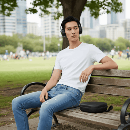Daewoo Sonic Beat Pro Bluetooth Headphones 40Hr Playback Experience Clear Sound!