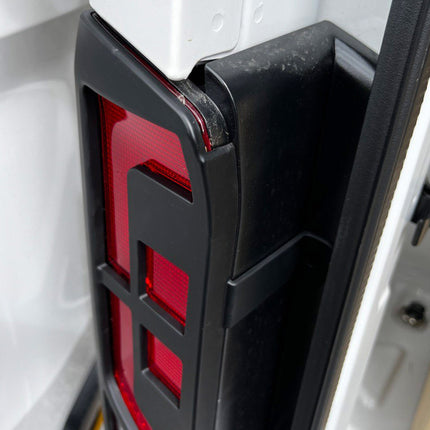 For Volkswagen Crafter Rear Light Guards -  Matte Black (2018 Onwards)