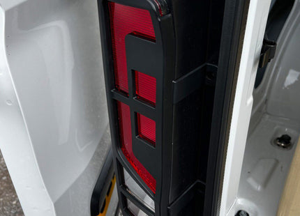 For MAN TGE Rear Light Guards Matte Black (2018-2025) | Tail Light Protectors | Van-X