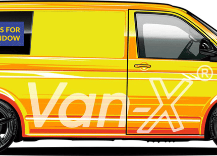 For VW Caddy Window Curtains Eco-Line Black | Camper Van Curtains | Van-X