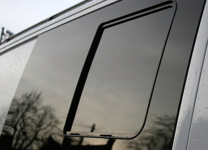 For VW T6 Transporter Sliding Side Window – Tinted Limo Glass | Van-X