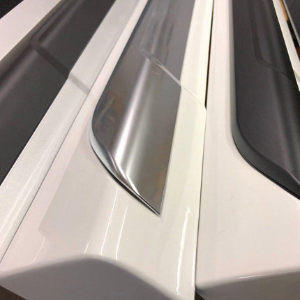 For VW T5, T5.1 SWB Side Skirts Candy White Plastic Painted and Ready to Fit (B-Grade)