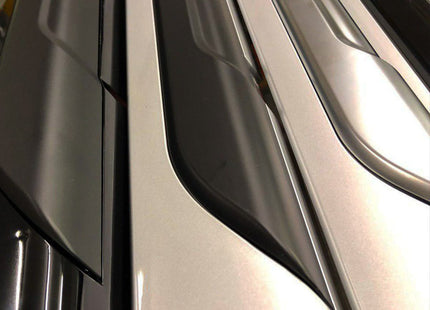 For VW T6 Transporter SWB Side Skirts Reflex Silver Plastic Painted and Ready to Fit