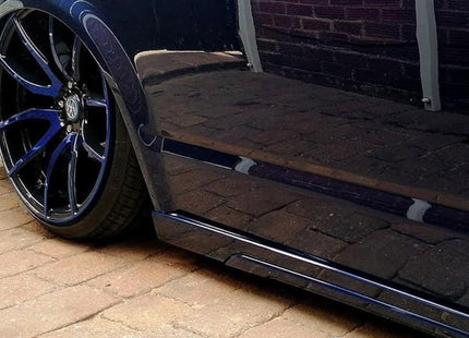 For VW T6.1 Transporter SWB ABS Side Skirts Painted In Candy White Ready to Fit, latest in style