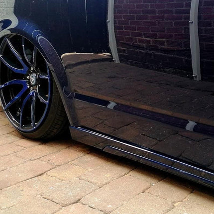 For VW T6 Transporter LWB Side skirts Painted Ready in  Reflex Silver, Painted and Ready to Fit ABS plastic