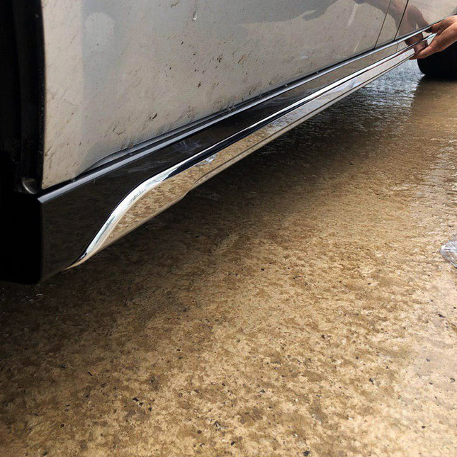 For VW T5, T5.1 SWB Side Skirts Deep Black Plastic Painted and Ready to Fit