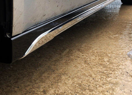 For VW T6 Transporter SWB Side Skirts Reflex Silver Plastic Painted and Ready to Fit