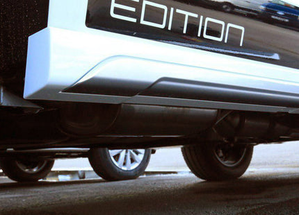 For VW T6 Transporter SWB Side Skirts Candy White Plastic Painted and Ready to Fit