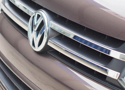 For VW T5.1 Transporter Twin-Line Front Grille Trim (4 Piece) | Stainless Steel Styling | Van-X