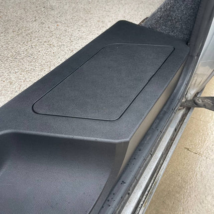 For VW T6.1 Transporter Side Loading Door Step V3 17mm Extra Deep with Storage Compartment