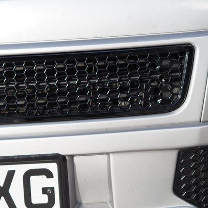 For VW T5.1 Transporter Van Front Styling Gloss-Black Package (2pcs) Painted and Ready to Fit