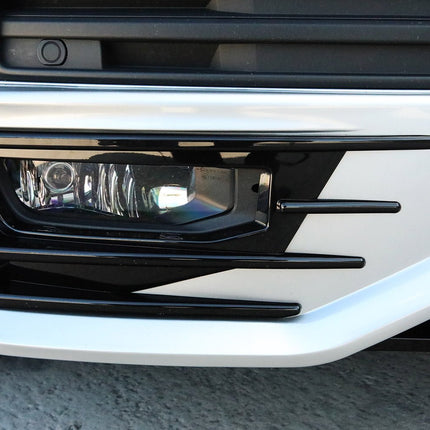 For VW T5.1 Transporter Front Sportline Spoiler + Splitter T5-X Styling (B-Grade) Painted and ready to fit in 3 colour options