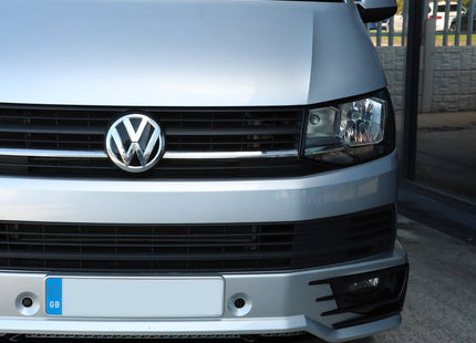For VW T5.1 Transporter Front Sportline Spoiler & Splitter – T5-X Styling, Painted & Ready to Fit | Van-X