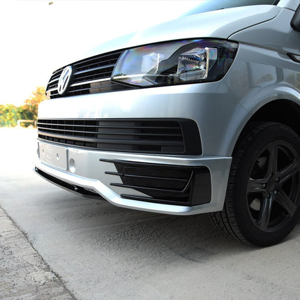 For VW T6 Transporter Front Sportline Style Spoiler – B-Grade | Ideal for Repainting & Custom Respray