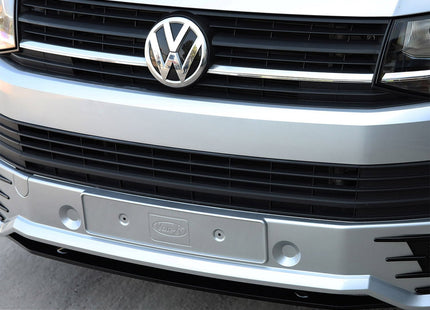For VW T6 Transporter Front Sportline Spoiler and Splitter B-Grade – Repaint Ready Custom Styling | Van-X