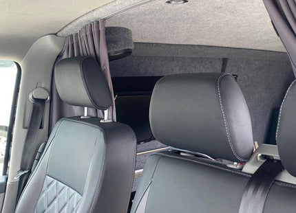 For Ford Transit Custom Cab Divider Curtain Kit with Rail Premium Quality  - Van-X