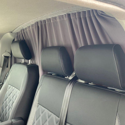 For Ford Transit Custom Cab Divider Curtain Kit with Rail Premium Quality  - Van-X