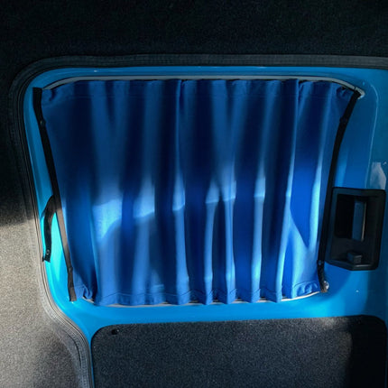 For Fiat Scudo Premium Window Curtains - Black/Blue - CREATE YOUR OWN BUNDLE! | Van-X