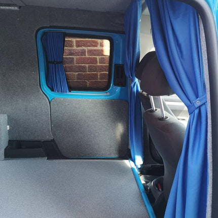 For Citroen Dispatch Premium Window Curtains - Black/Blue - CREATE YOUR OWN BUNDLE! | Van-X