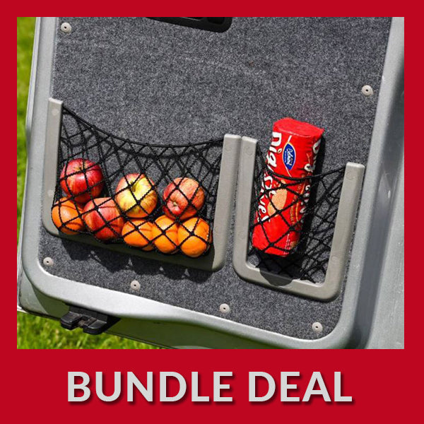 For VW T5 / T5.1 Campervan Storage Net Bundle – Large & Small Organiser Set