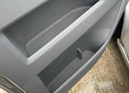 For VW T5/T5.1 Door Pocket Inserts Light Grey | Rubber Door Liners Driver & Double Passenger – Van-X